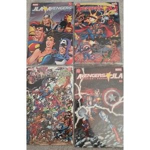 JLA vs Avengers #1-4 Lot (Great condition)